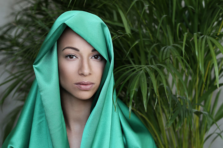 معنى الحجاب الأخضر في المنام