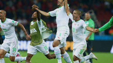 الجزائر تفوز بكاس العالم