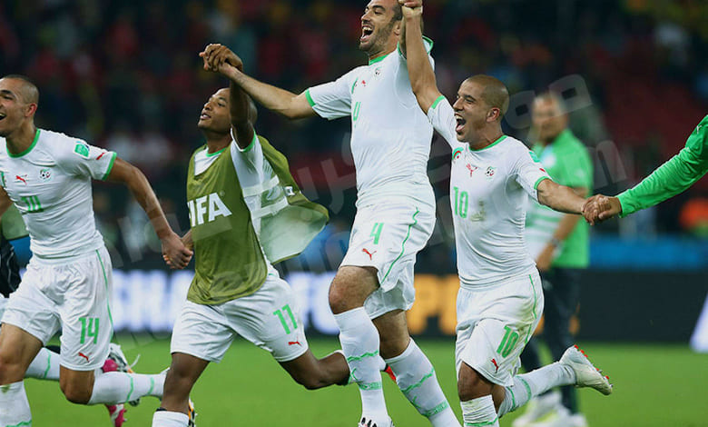 الجزائر تفوز بكاس العالم